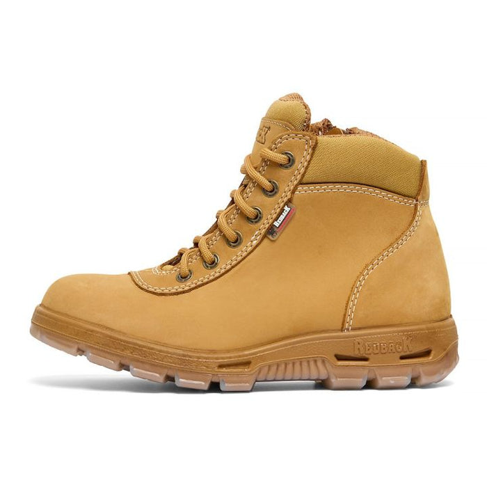 REDBACK Cobar Nubuck Zip/Lace Non-Safety Boot
