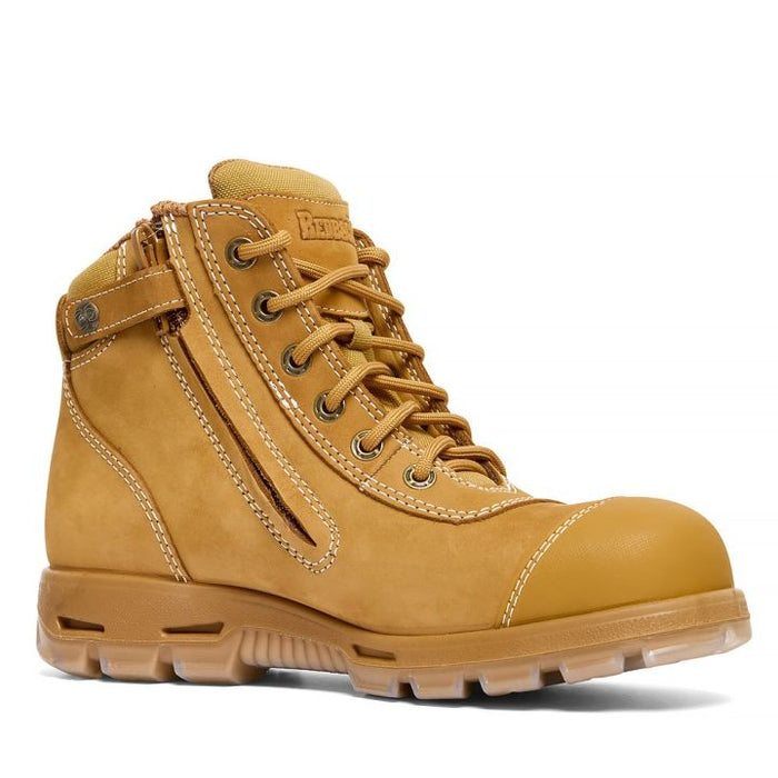 REDBACK Cobar Nubuck Zip/Lace Safety Boot