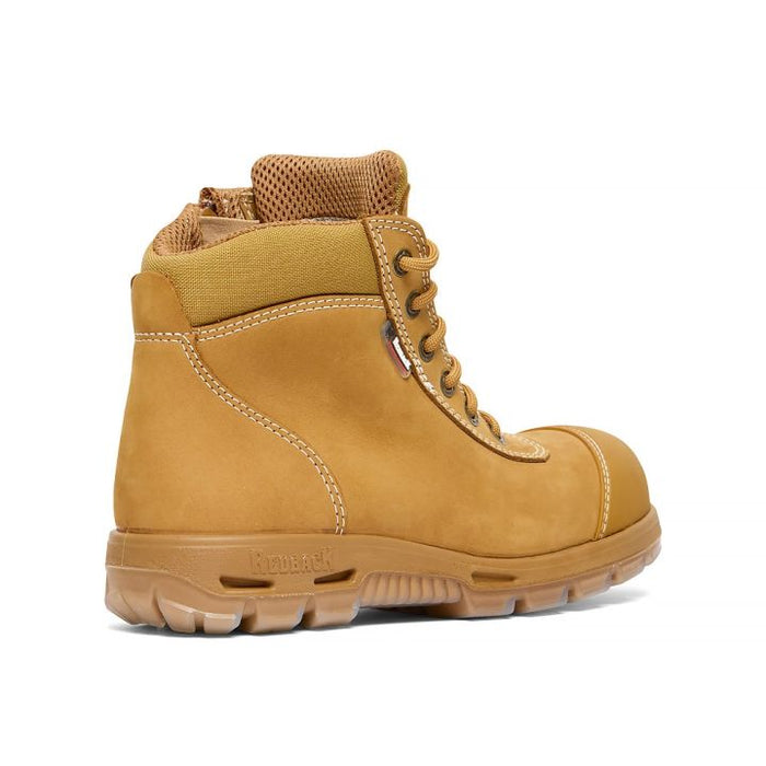 REDBACK Cobar Nubuck Zip/Lace Safety Boot