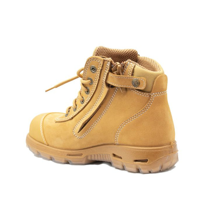 REDBACK Cobar Nubuck Zip/Lace Safety Boot
