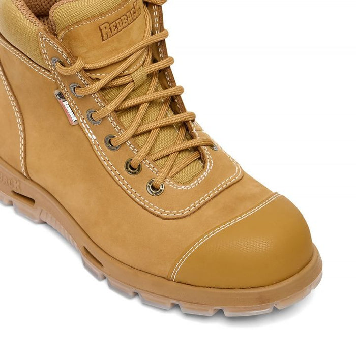REDBACK Cobar Nubuck Zip/Lace Safety Boot