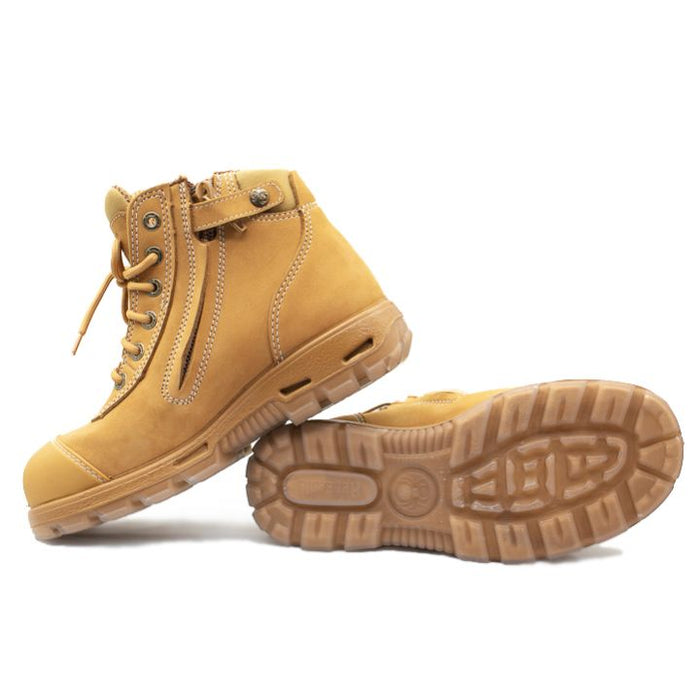 REDBACK Cobar Nubuck Zip/Lace Safety Boot