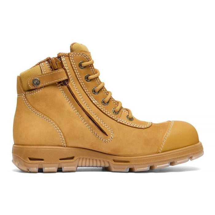 REDBACK Cobar Nubuck Zip/Lace Safety Boot