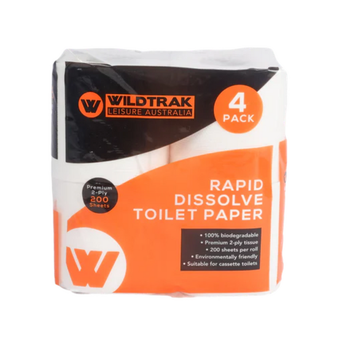 WILDTRAK 4pk Bio-Degradable Toilet Paper