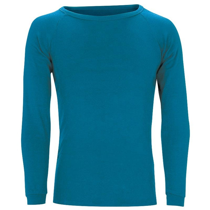 SHERPA Unisex Long Sleeve Merino Wool Thermal Top Peacock