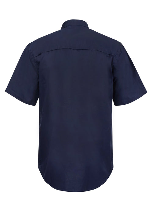 WORKCRAFT Lightweight Vented Short Sleeve Shirt