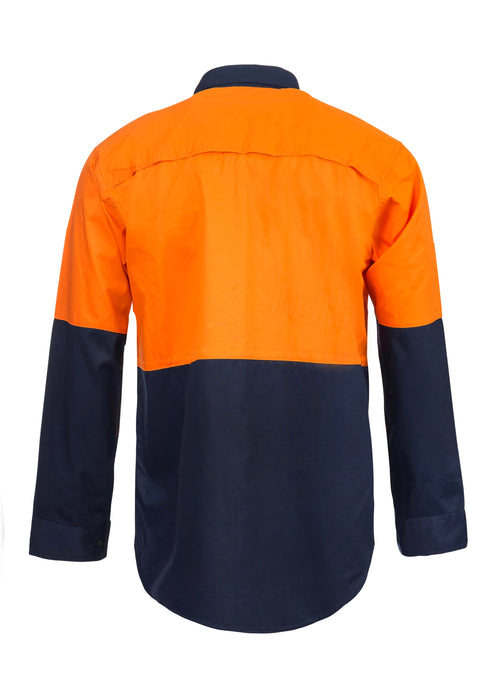 WORKCRAFT Lightweight Vented Long Sleeve Shirt