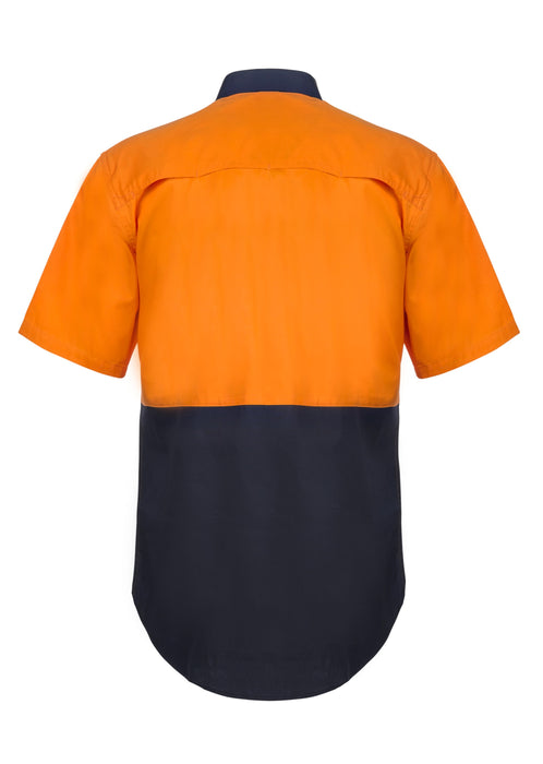 WORKCRAFT Lightweight Vented Short Sleeve Shirt