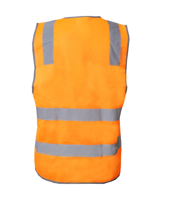WORKCRAFT HiVis Safety Taped Vest