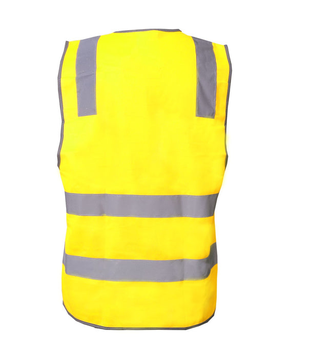 WORKCRAFT HiVis Safety Taped Vest