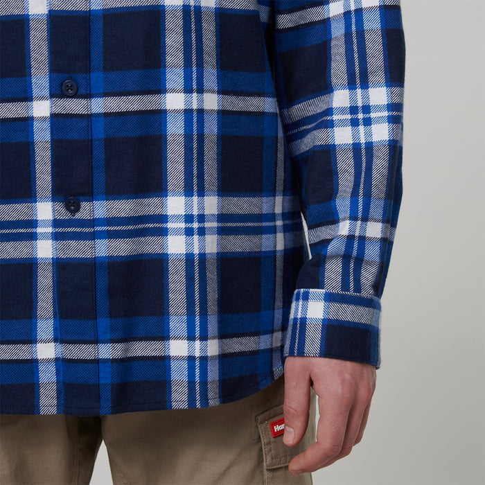 HARD YAKKA Long Sleeve Check Flannel Shirt