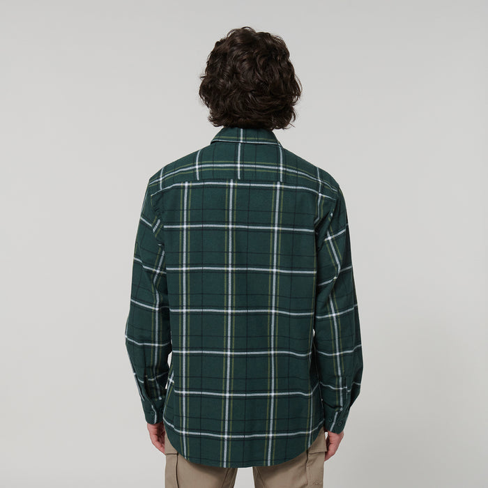 HARD YAKKA Long Sleeve Check Flannel Shirt