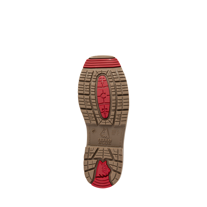 STEEL BLUE Blue Heeler Soft Toe Western Boot