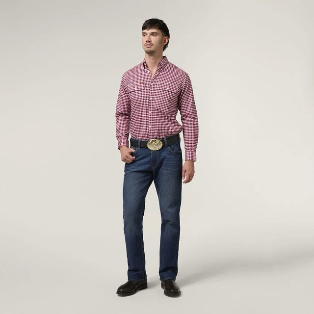MUSTANG Formal Check Shirt