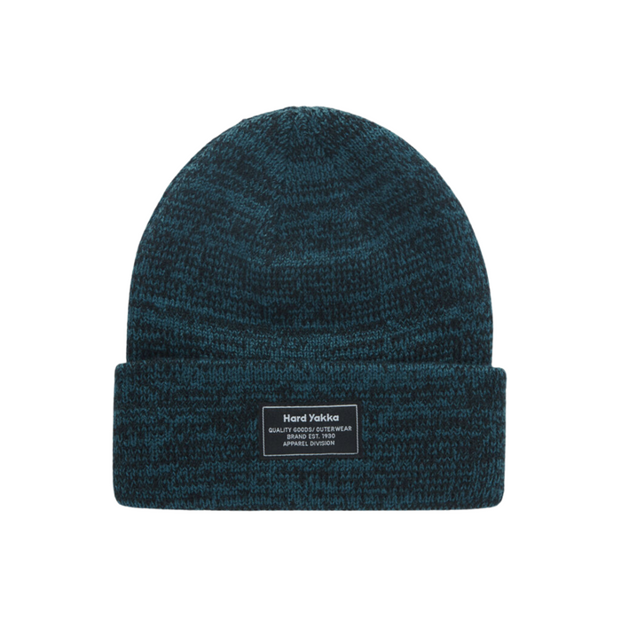 HARD YAKKA 2 Tone Twist Marle Beanie - Aqua