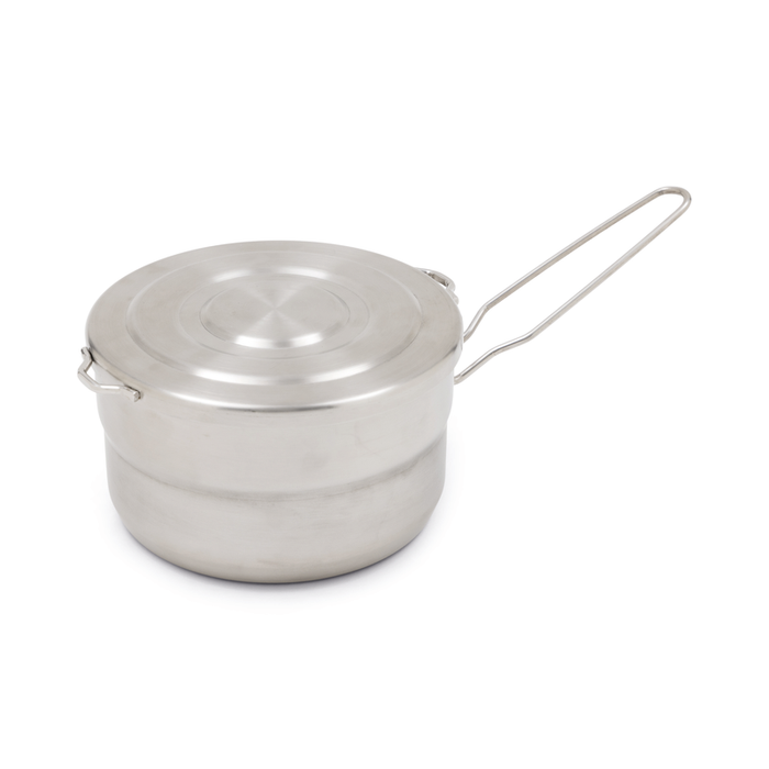CAMPFIRE Stainless Steel Mess Pot – 1.5L