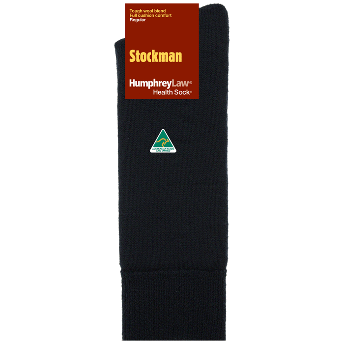 HUMPHREY LAW Stockman Socks - Navy