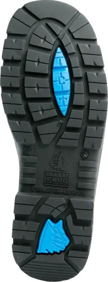 STEEL BLUE 312652 Argyle Zip Scuff Safety Boot - Black