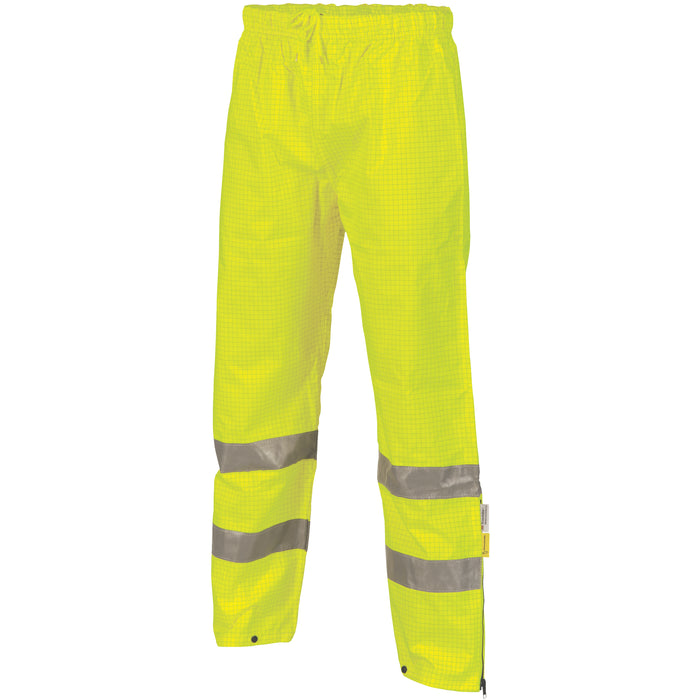 DNC HiVis Breathable Anti-static Pants Taped - Yellow