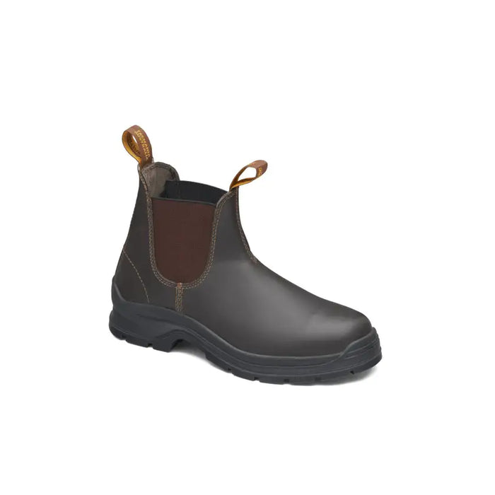 BLUNDSTONE 405 Brown Waxy Leather Work Boot