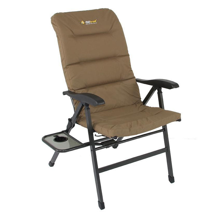 OZTRAIL Emperor 8 Position Arm Chair