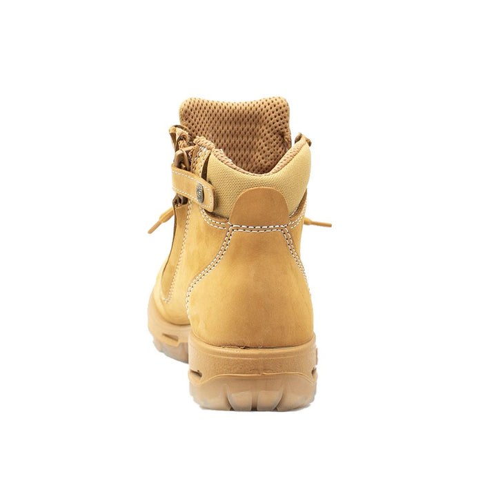 REDBACK UCWZ Cobar Wheat Nubuck Zip/Lace Non-Safety Boot